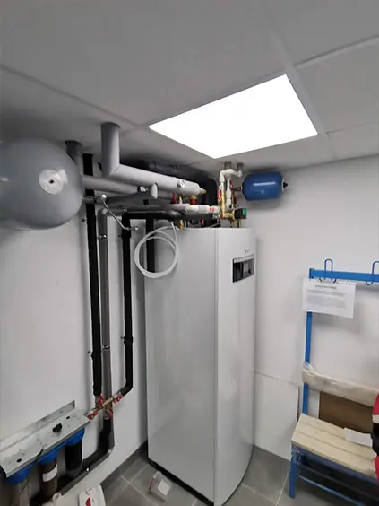Technologie tepelného čerpadla IVT AirModul v provozu